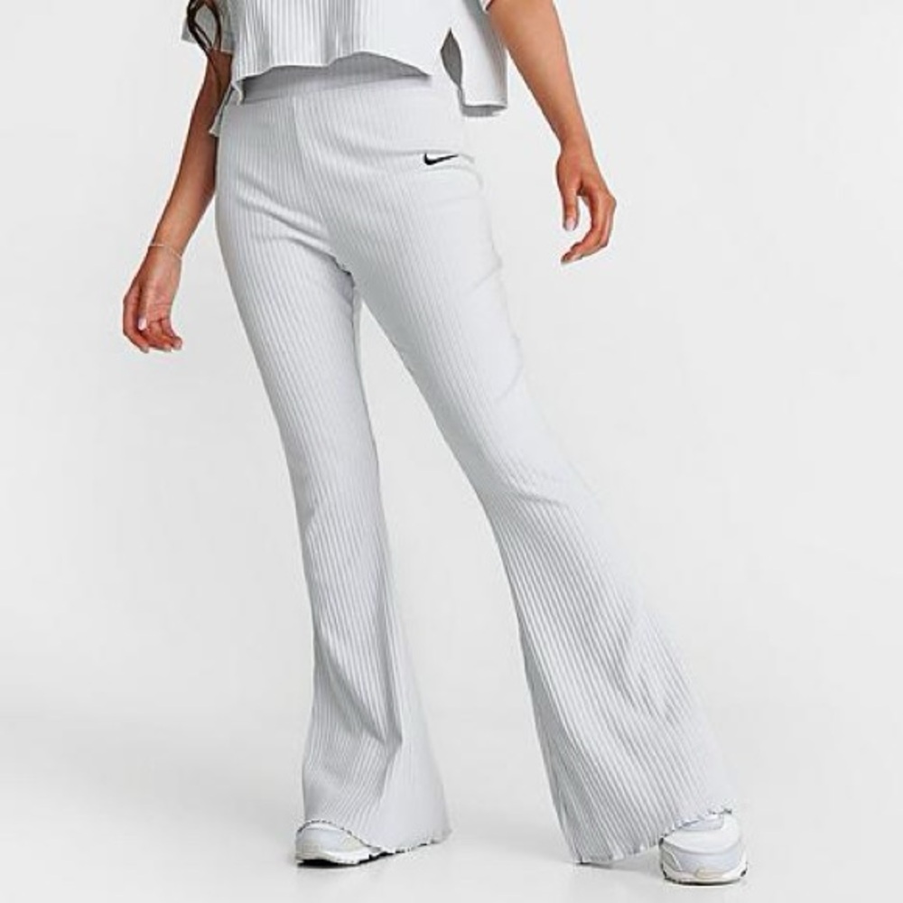 NWOT Nike Women's Ribbed Flare Pants